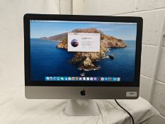 1 x Apple iMac 21.5 Inch Desktop Computer - Features an Intel i5 2.7ghz Quad Core Processor, 8GB