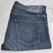 1 x THE CITIZENS OF HUMANITY NOAH Men's Skinny Jeans Extra-Slim Mid-rise Skinny Denim Jeans, Size 34