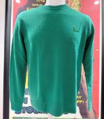 1 x ACNE STUDIOS Men's Luxury 100% Wool Knitted Sweater in a Sea Green, with Tags - Size: MEDIUM -