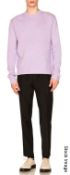 1 x ACNE STUDIOS 'Niale' Men's Luxury Lambswool Crew Knit Sweater, with Tags - X-Large - RRP £219.00