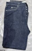 1 x Pair of EVE The Silver Bullet Ladies Designer 98% Cotton Denim Jeans, Size 31 - Made in the USA