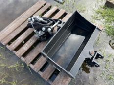 UNUSED TILT BUCKET, KNUCKLE, & THUMB