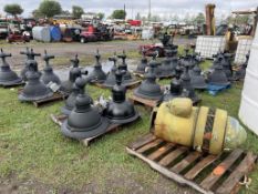 LARGE LOT OF STREET LIGHTS & ELECTRIC MOTOR