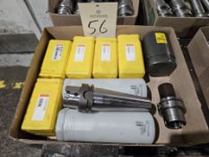 (10) Assorted HSK63 Tool Holders