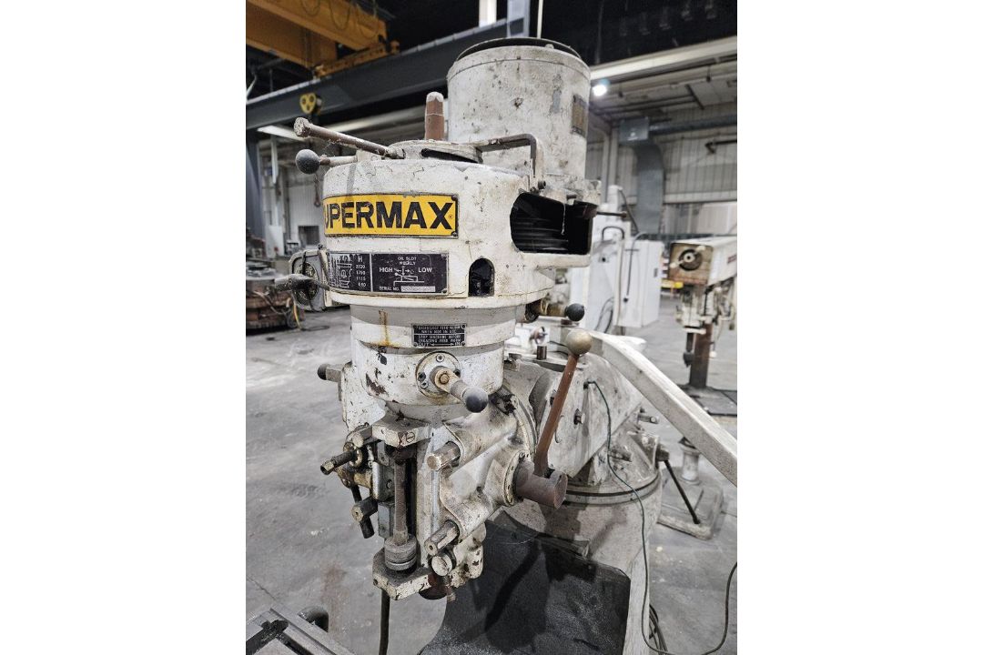 Supermax 2-HP Vertical Mill - Image 5 of 7