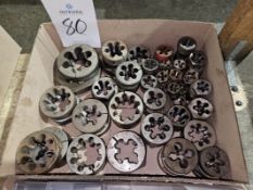 Lot of Assorted Threading Dies