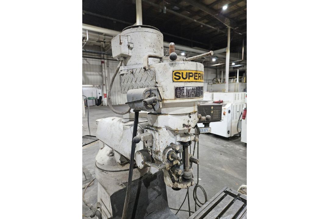 Supermax 2-HP Vertical Mill - Image 6 of 7