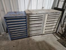 (3) Assorted Storage Cabinets