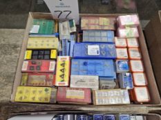 Lot of Assorted Inserts