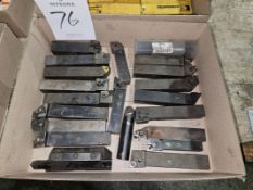 Lot of Assorted Indexable Turning Tools