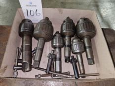 (6) Assorted Jacobs Drill Chucks