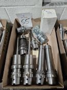 (9) Assorted HSK63 Tool Holders