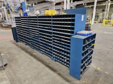 Lot of Assorted Bolt Bins w/ Contents