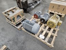 (5) Assorted Electric Motors