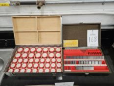 Lot of Assorted Gaging Balls & Gage Blocks