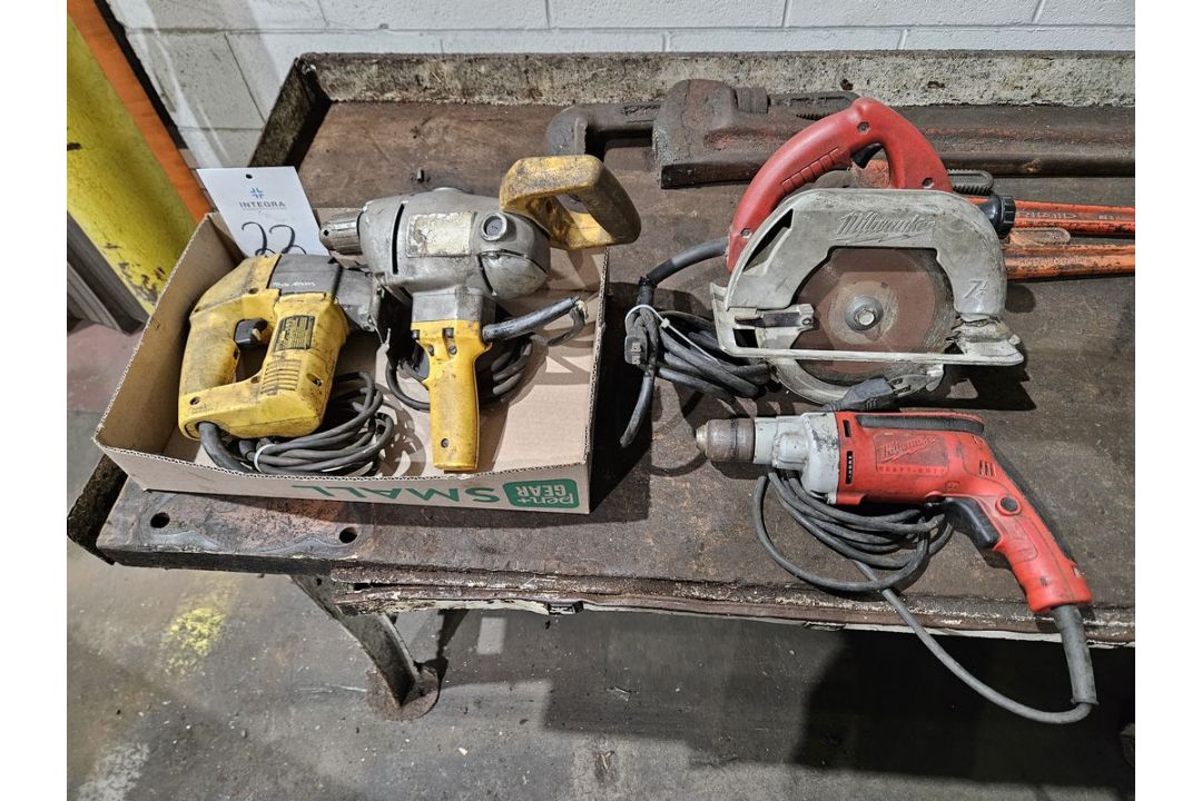 (4) Assorted Electric Tools