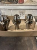 (3) Schunk 0203984-12mm CT50 Hydraulic Chucks