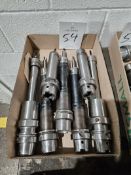 (7) Assorted HSK63 Tool Holders