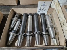 (8) Assorted CT40 Tool Holders