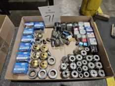 Lot of Assorted Collet Nuts & Collets