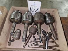 (6) Assorted Jacobs Drill Chucks