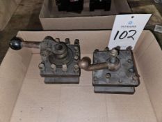 (2) 4-Way Lathe Tool Post