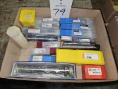Lot of Assorted End Mills & Tooling