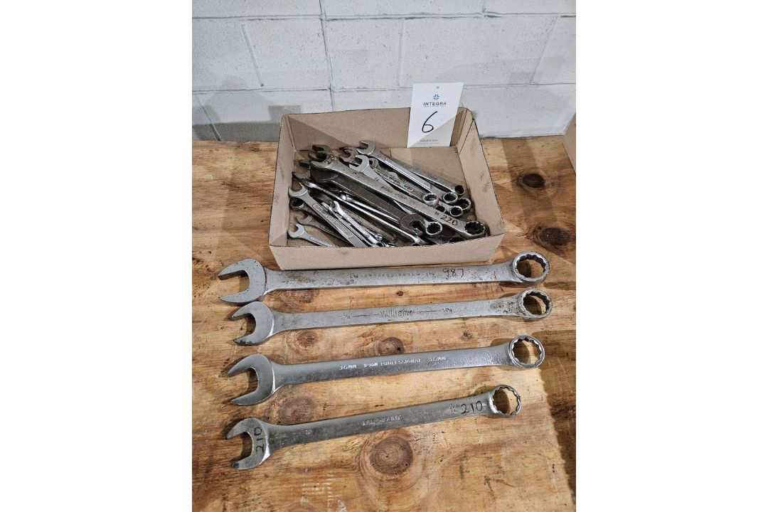 Lot of Assorted Wrenches