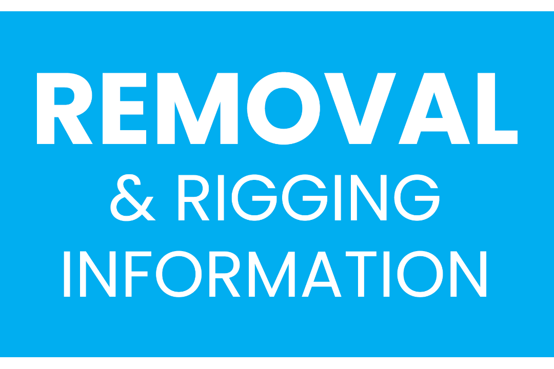 ALL ITEMS MUST BE REMOVED BY MAY 8, NO EXCEPTIONS