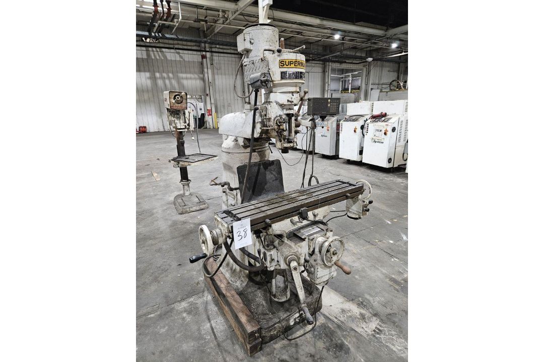 Supermax 2-HP Vertical Mill - Image 1 of 7