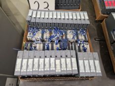 (30) Siemens Simatic S7 6ES7 132-6BH00-0BA0 Digital Ouput Modules w/ 6ES7 193-6BP00-0BA0 Base Units
