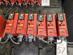 (6) SEW Eurodrive Movitrac B MC07B0015-5A3-4-S0 AC Drives / Inverters