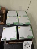 (6) Phoenix Contact TRIO-PS/3AC/24DC/40 Power Source