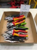 Lot of Assorted Pliers, Channel Locks and Vise Grip Tools