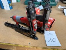 (2) Assorted Pneumatic Staple Guns