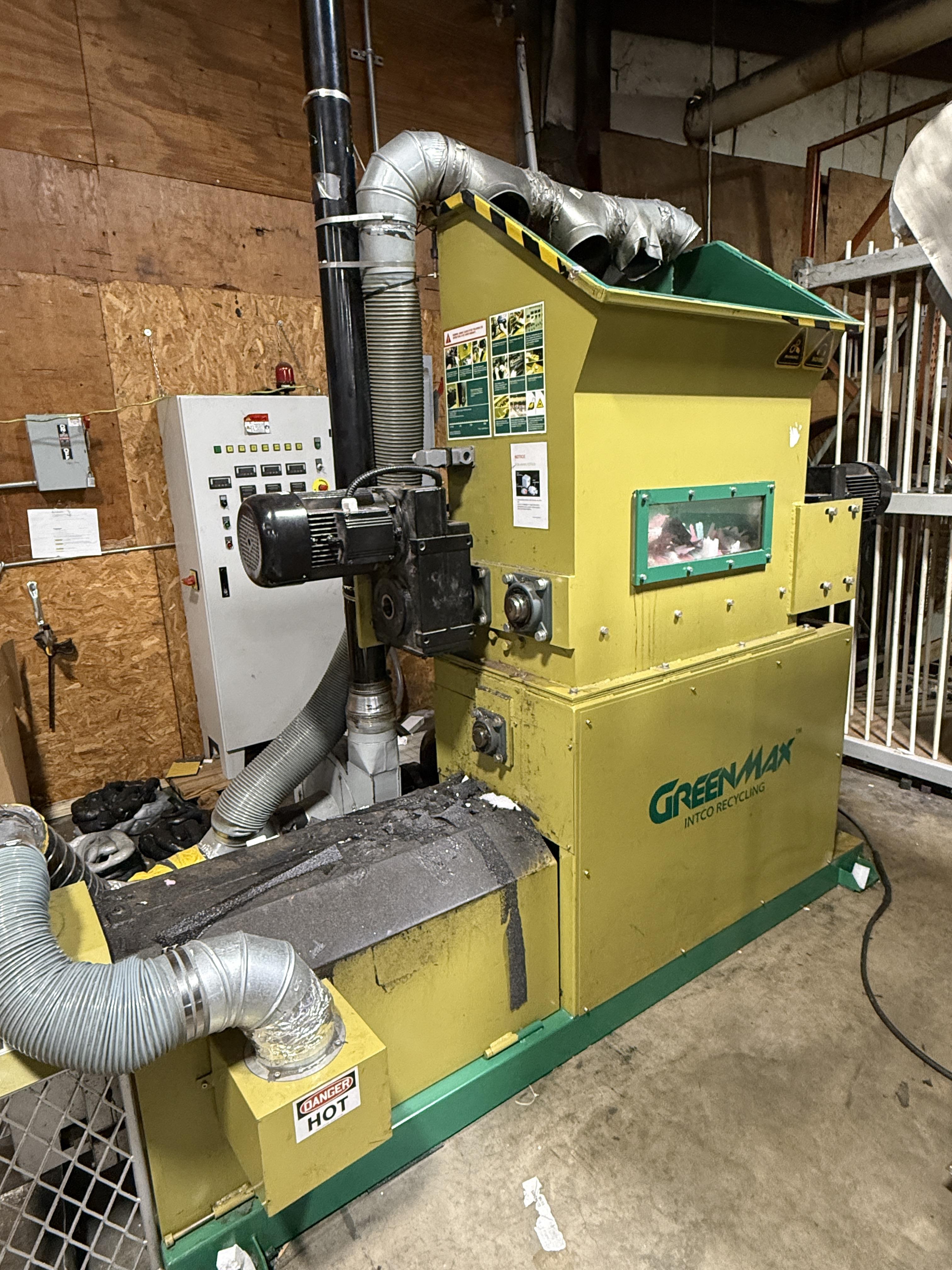 Green Max Intco Recycling EPS-M-C2000 Shredder & Foam Densifier