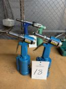 (2) Central Pneumatic 93458 Air Hydraulic Rivet Gun