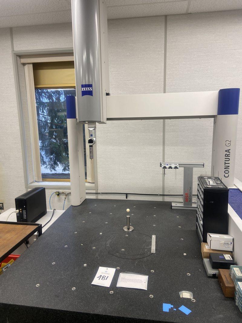 Zeiss Contura G2 10/12 RDS Coordinate Measuring Machine, S/N 200608500370 (New 2006)
