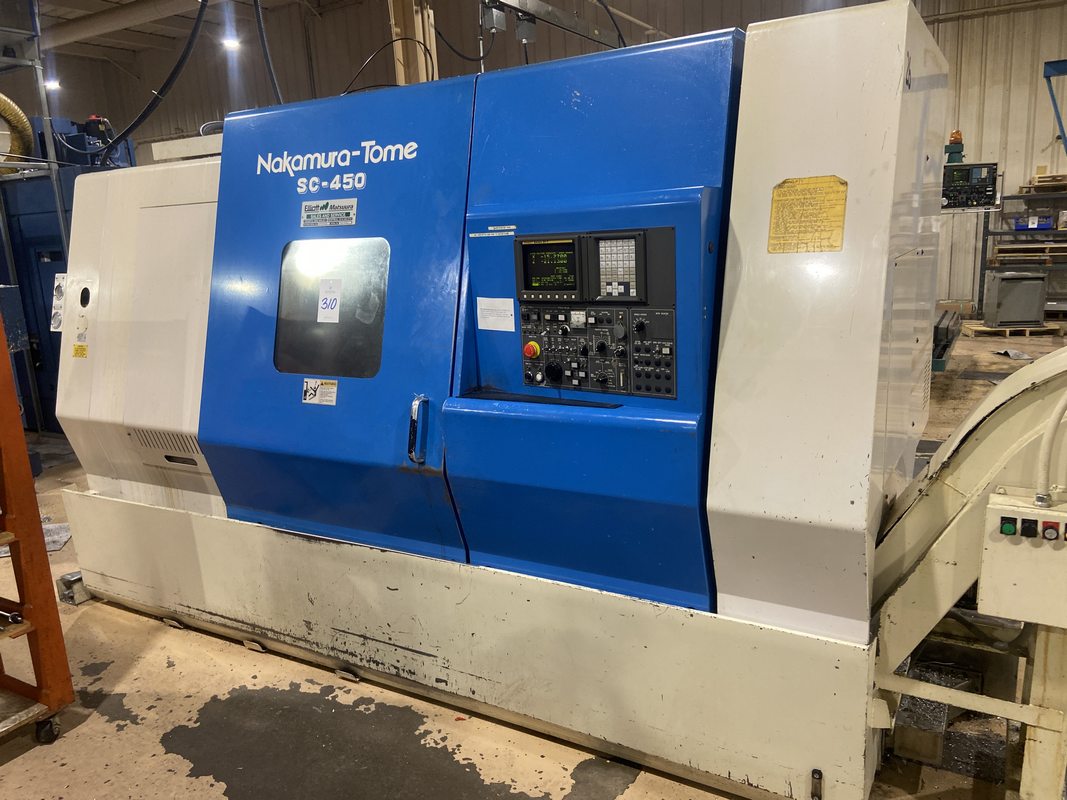 Nakamura Tome SC-450 CNC Lathe, S/N S450602 (New 1997)
