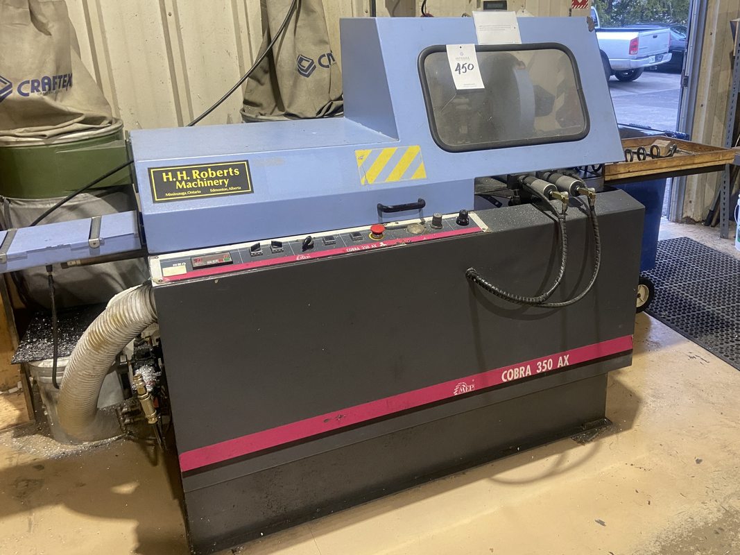 MEP Cobra 350AXL 12" Automatic Mitering Cold Saw, S/N 017192-PIU
