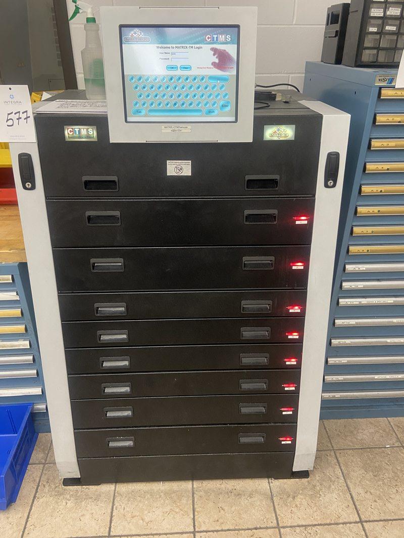 Matrix / CTMS Storage System Consisting of Endmills, Drills, Porting Tools, Inserts