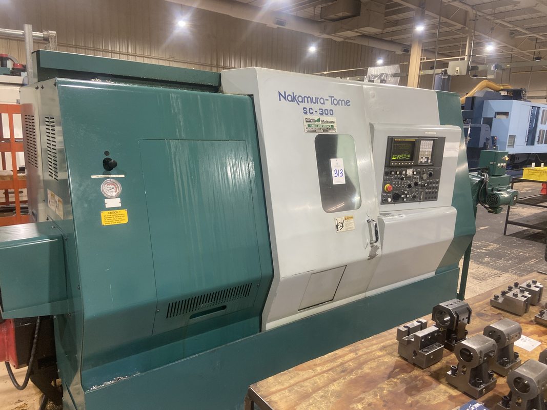 Nakamura Tome SC-300 CNC Lathe, S/N S305304 (New 1998)