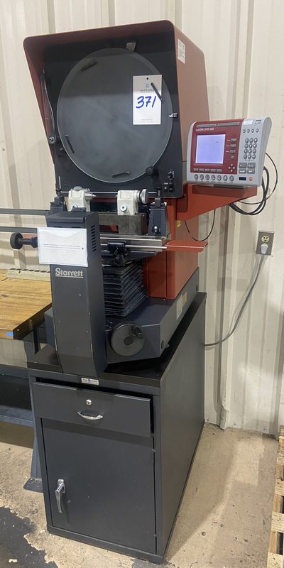 Starrett HD-400 Bench-Top Optical Comparator, S/N 20582