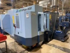 Matsuura H Plus 300 4-Axis CNC Horizontal Machining Center, S/N 010314669 (New 2001)