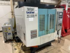 Brother TC-22B-0 4-Axis CNC Drilling & Tapping Machine, S/N 111497 (New 2008)