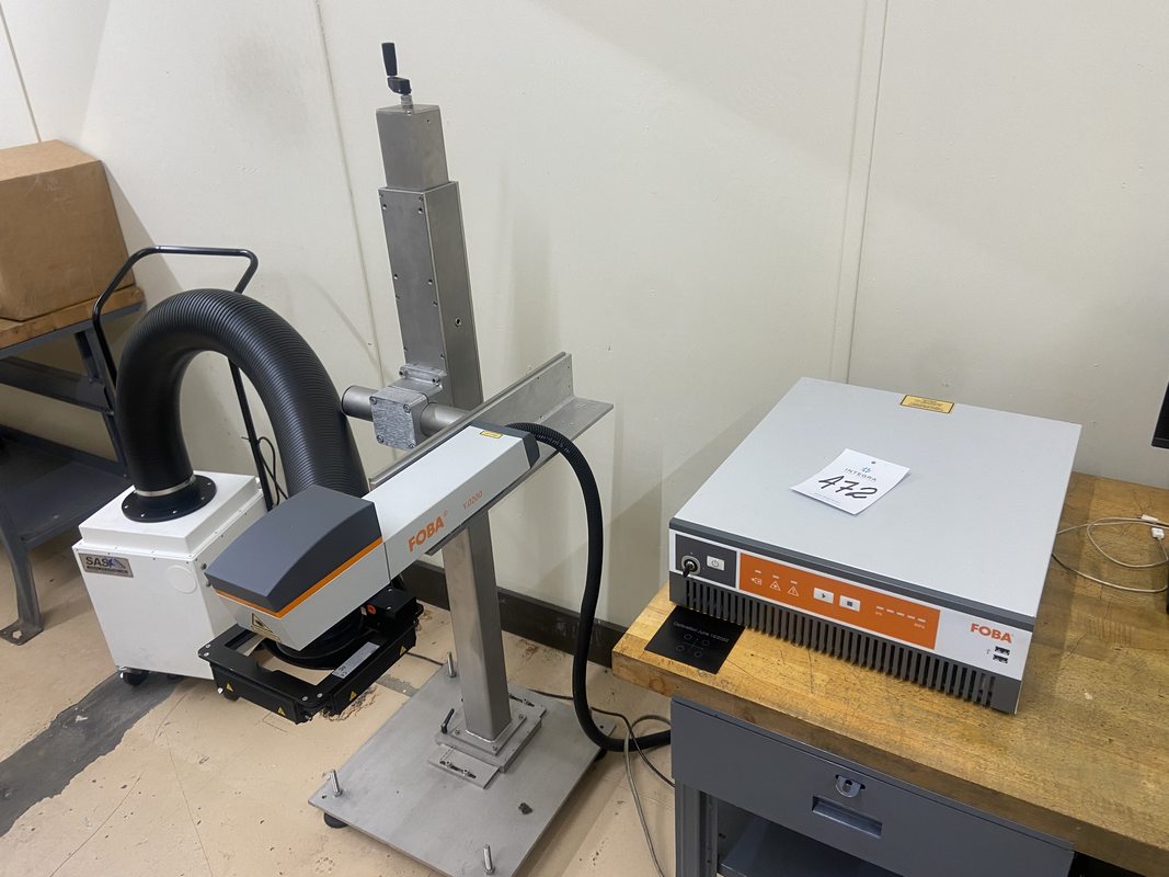 Foba Y.0200 Laser Marking Machine, S/N Y2010/281