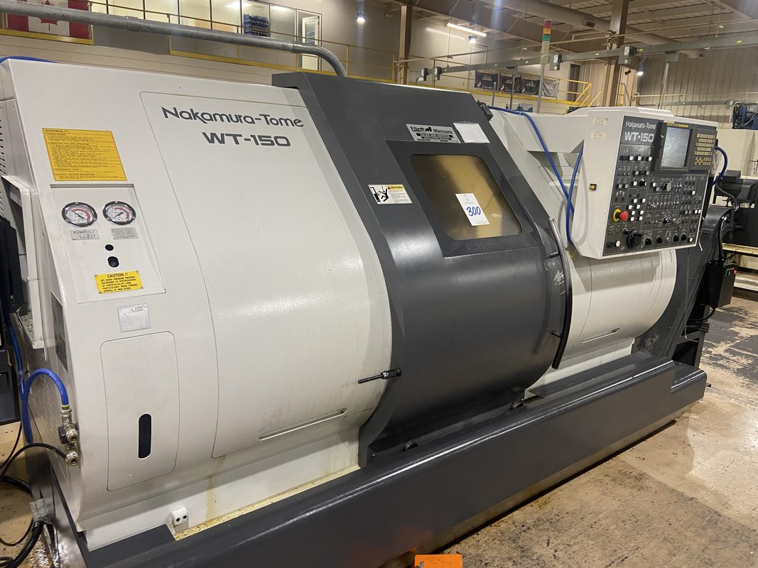 Nakamura Tome WT-150 9-Axis CNC Milling & Turning Machine, S/N M155606 (New 2006)