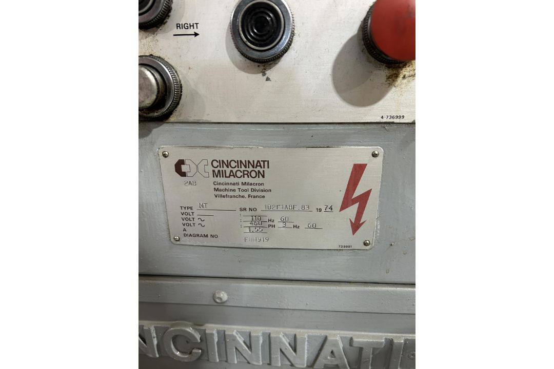 Cincinnati Milacron MT Monoset Tool & Cutter Grinder - Image 5 of 7