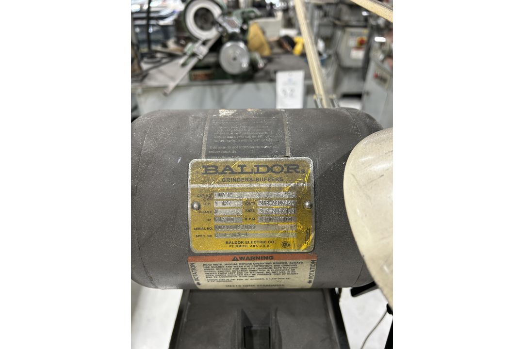 Baldor 1021W 10" Bench Grinder/Buffer - Image 2 of 3