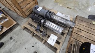 (2) Grundfos Pumps on Pallet
